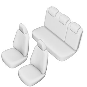 Stoelhoezen Audi A3 2012-2020, set van 5