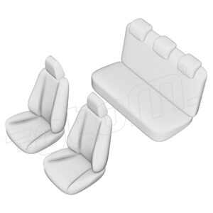 Stoelhoezen Audi A4 2015-heden, set van 5