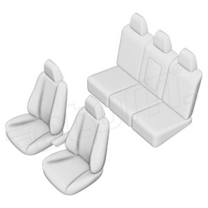 Stoelhoezen Audi Q7 2005-2015, set van 5