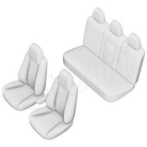 Stoelhoezen Audi A3 2020-heden, set van 5