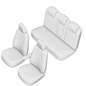Stoelhoezen Audi Q3 2011-2018, set van 5