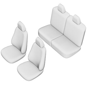 Stoelhoezen Citroën C2 2003-2010, set van 5