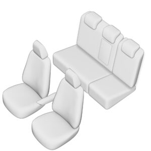 Stoelhoezen Citroën C5 2000-2008, set van 5