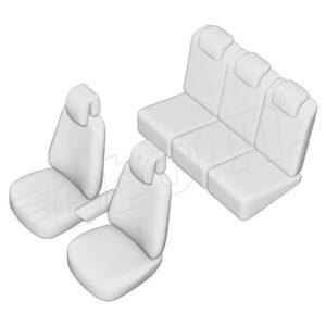 Stoelhoezen Citroën C4 Picasso 2013-heden, set van 5