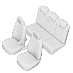 Stoelhoezen Citroën Berlingo 2008-2018, set van 5