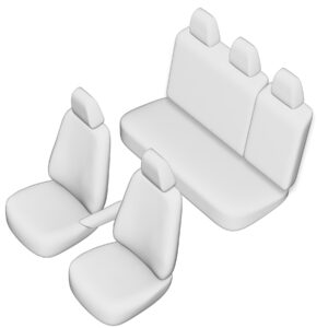 Stoelhoezen Dacia Logan 2021-heden, set van 5