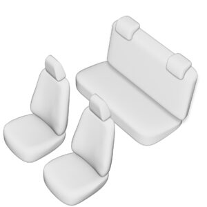 Stoelhoezen Fiat Albea 2002-2012, set van 5