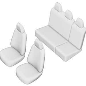 Stoelhoezen Fiat Doblo 2001-2005, set van 5
