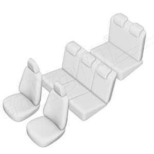 Stoelhoezen Fiat Doblo 2006-2013, set van 7