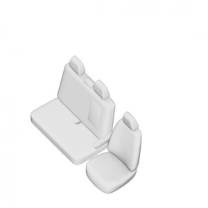 Stoelhoezen Fiat Ducato 2006-2014, set van 3