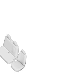 Stoelhoezen Fiat Ducato 2006-2014, set van 3