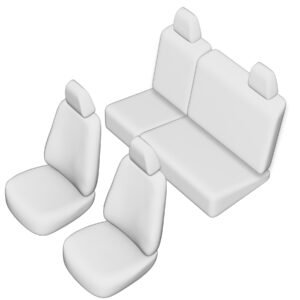 Stoelhoezen Fiat Tipo 1990-2000, set van 5