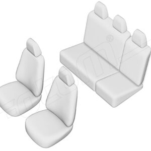 Stoelhoezen Fiat Brava 1996-2003, set van 5