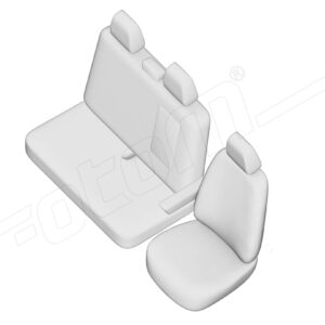 Stoelhoezen Fiat Ducato 2014-heden, set van 3