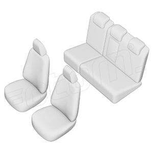 Stoelhoezen Fiat Stilo 2001-2008, set van 5