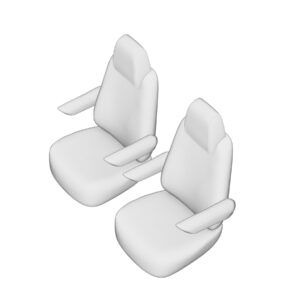 Stoelhoezen Fiat Ducato 2006-2014, set van 2