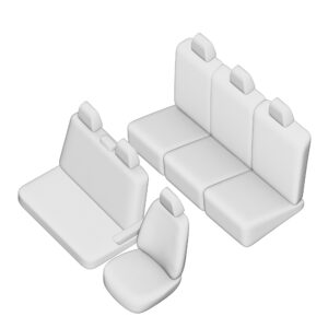 Stoelhoezen Fiat Ulysse 2022-heden, set van 6