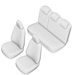 Stoelhoezen Ford Focus 2004-2012, set van 5