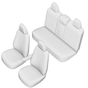 Stoelhoezen Ford Mondeo 2000-2007, set van 5