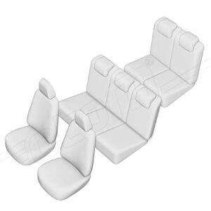 Stoelhoezen Ford C-Max 2010-2019, set van 7