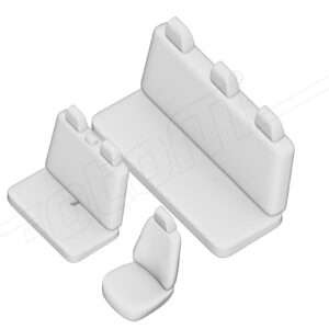 Stoelhoezen Ford Transit 2006-2014, set van 6