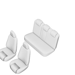 Stoelhoezen Ford Mondeo 2000-2007, set van 5