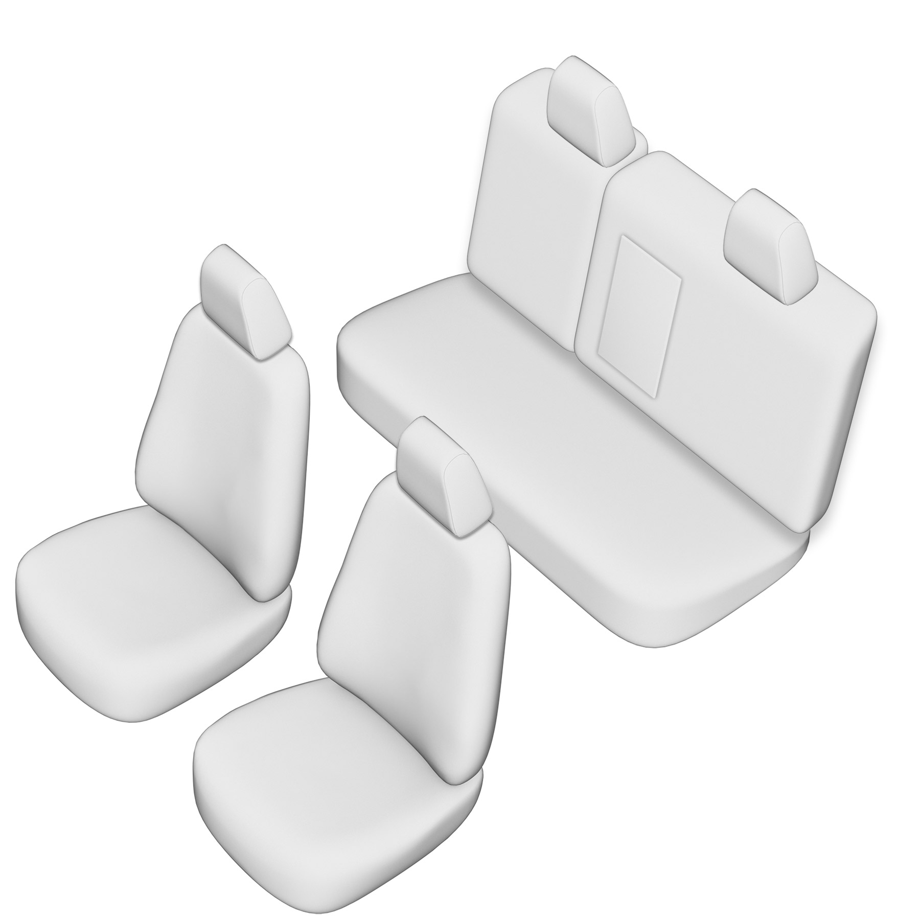 Stoelhoezen Ford Mondeo 1993-2000, set van 5