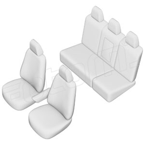 Stoelhoezen Honda CR-V 2007-2012, set van 5