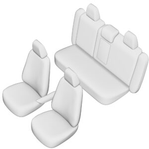 Stoelhoezen Honda Accord 2002-2008, set van 5