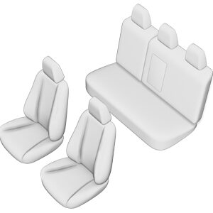Stoelhoezen Honda Civic 2021-heden, set van 5