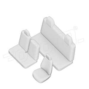 Stoelhoezen Hyundai H-100 1994-2004, set van 6
