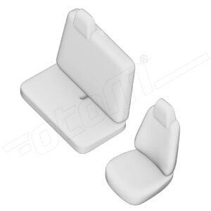 Stoelhoezen Hyundai H-100 2004-2021, set van 3