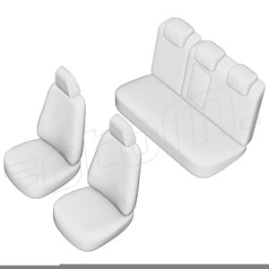 Stoelhoezen Hyundai Kona 2018-heden, set van 5