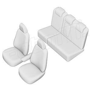 Stoelhoezen Hyundai Santa FE 2018-heden, set van 5