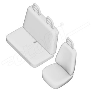 Stoelhoezen Iveco Daily 2002-2011, set van 3