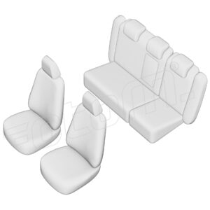 Stoelhoezen Kia Cerato 2005-2011, set van 5