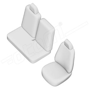 Stoelhoezen Kia Bongo 1997-2011, set van 3