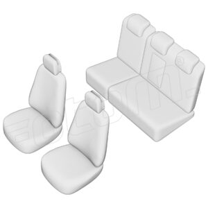 Stoelhoezen Kia Sorento 2010-2014, set van 5
