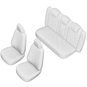 Stoelhoezen Kia Cerato 2005-2011, set van 5