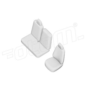 Stoelhoezen Kia Bongo 2012-heden, set van 3