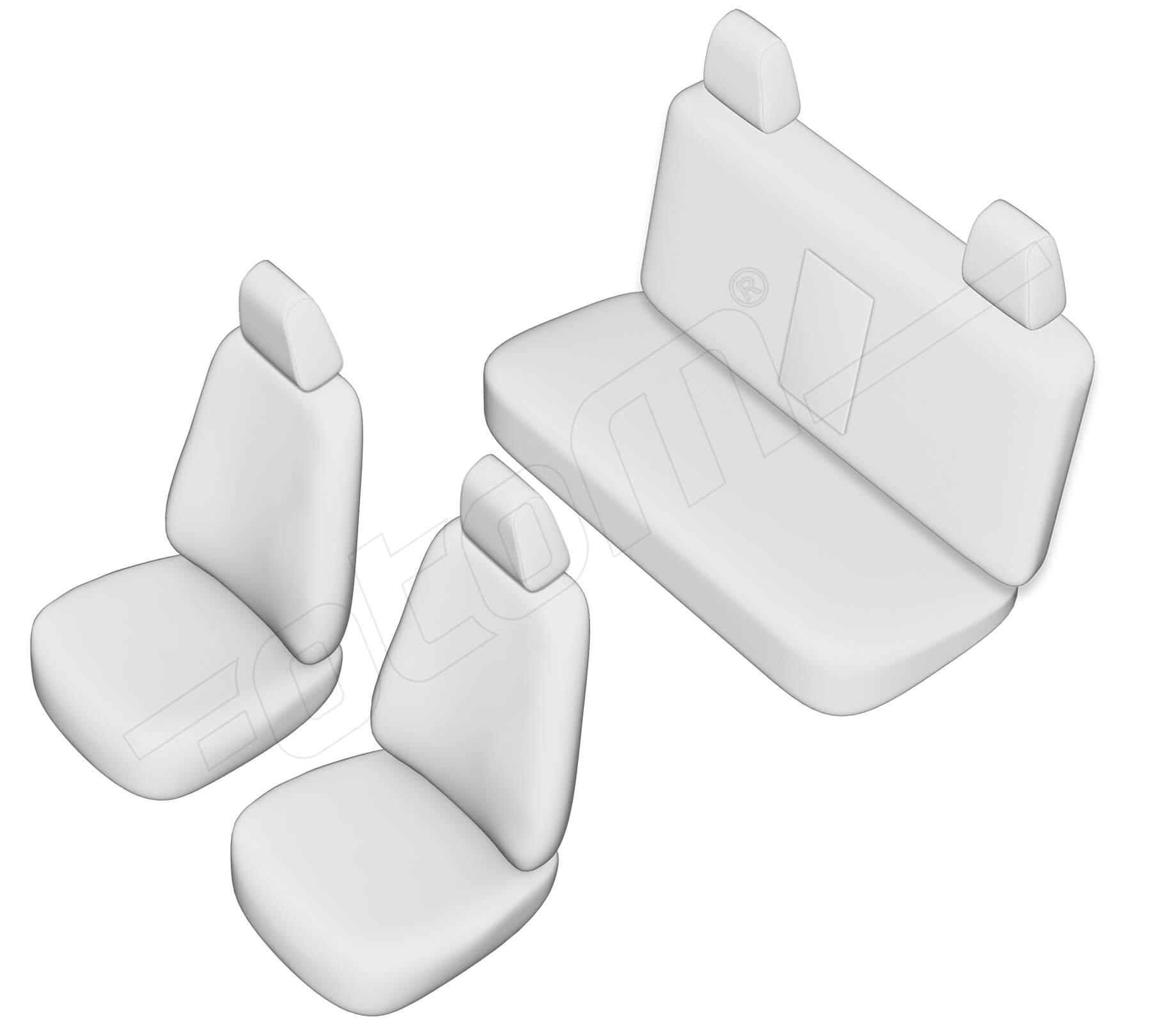 Stoelhoezen Mercedes-Benz C-Klasse 1993-2000, set van 5