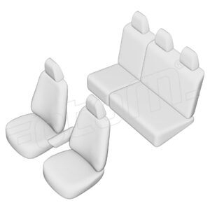 Stoelhoezen Mercedes-Benz Vaneo 2001-2005, set van 5