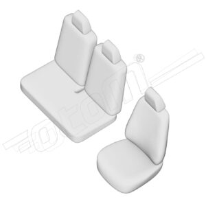Stoelhoezen Mitsubishi Canter 1998-2006, set van 3