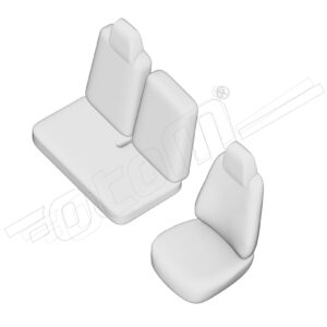 Stoelhoezen Mitsubishi Canter 2007-2015, set van 3
