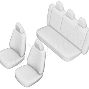Stoelhoezen Mitsubishi Carisma 1995-2006, set van 5