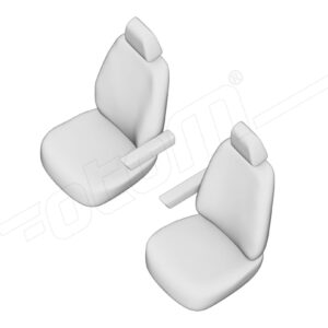 Stoelhoezen Nissan NV300 2015-heden, set van 2