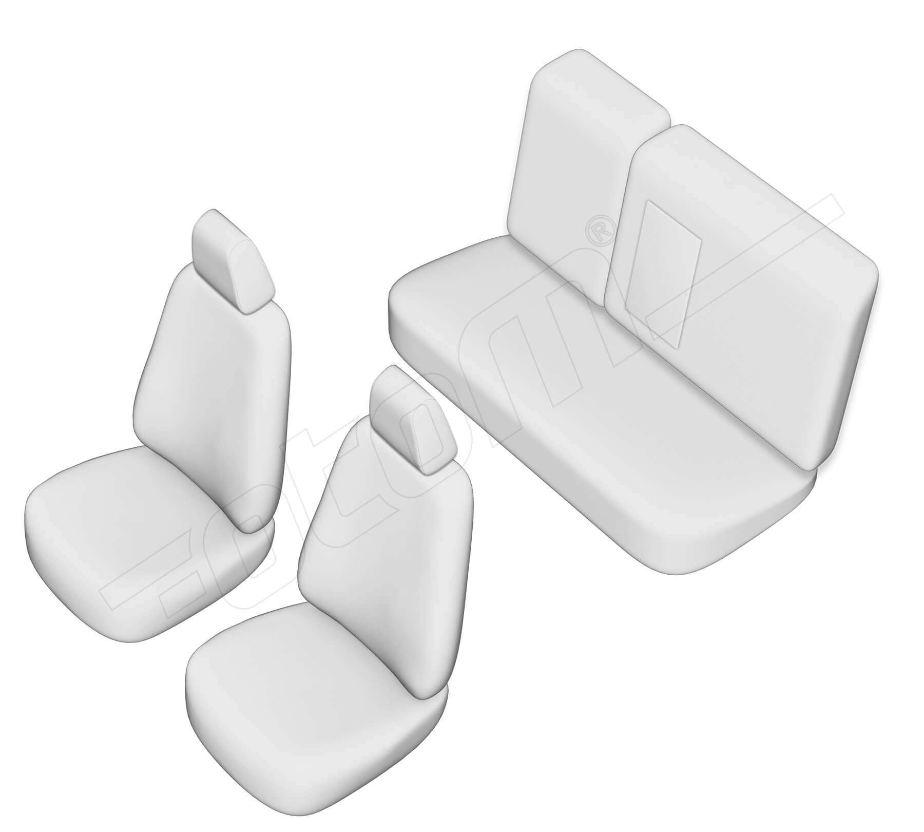 Stoelhoezen Opel Astra 1998-2009, set van 5