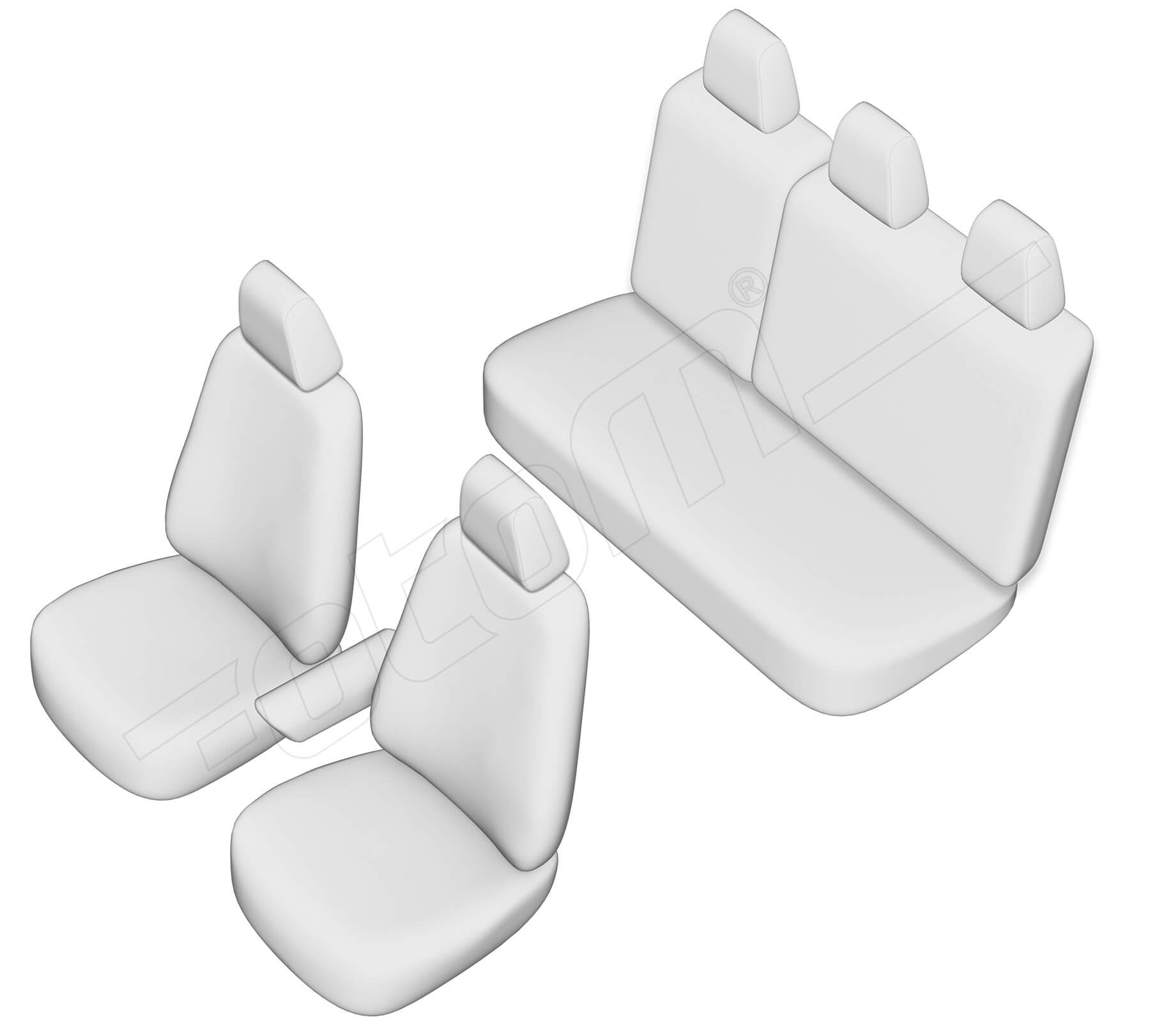 Stoelhoezen Opel Astra 2004-2014, set van 5