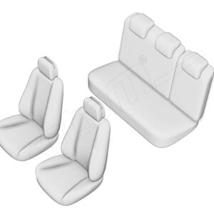 Stoelhoezen Opel Astra 2009-2018, set van 5
