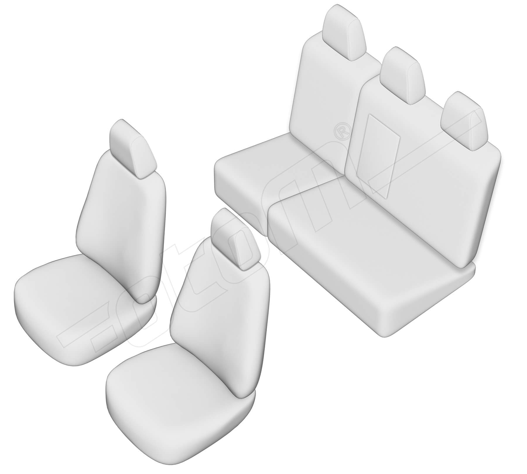 Stoelhoezen Opel Vectra 1995-2002, set van 5